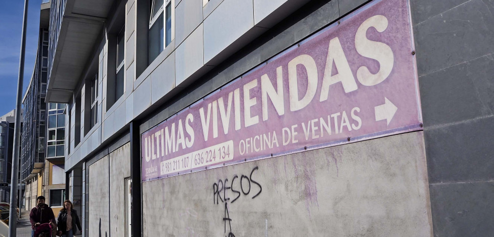 La compra de vivienda sigue cayendo en picado en Galicia