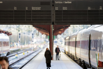 Estación de tren de A Coruña, Renfe Adif @EFE Cabalar