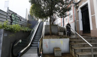 Las escaleras de A Coruña que ni suben ni bajan