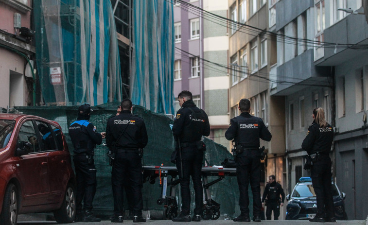 Aparece un cadáver en la calle de Vista Alegre de A Coruña