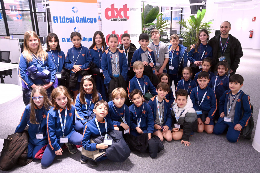 Los alumnos de 4ºC del colegio Calasanz visitan El Ideal Gallego