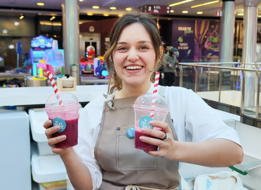 The Fruit Shop aterriza en Marineda city para ofrecer opciones de snacks saludables