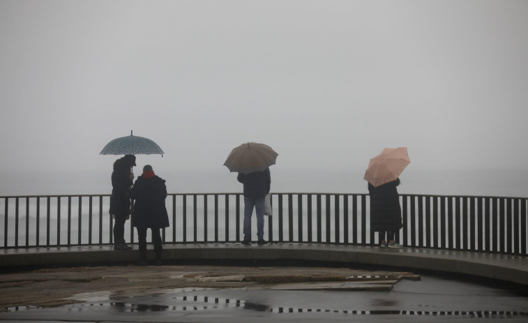 Alerta por lluvias intensas para la tarde de este sábado en A Coruña