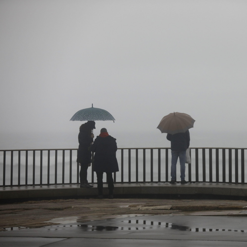 Alerta por lluvias intensas para la tarde de este sábado en A Coruña