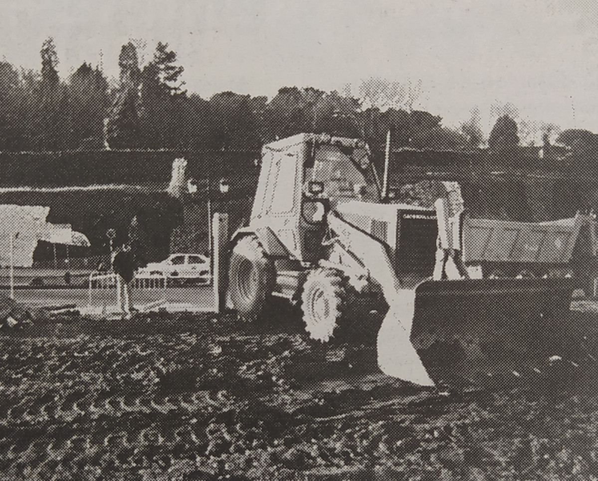 Avenida de Arteixo en obras 1999