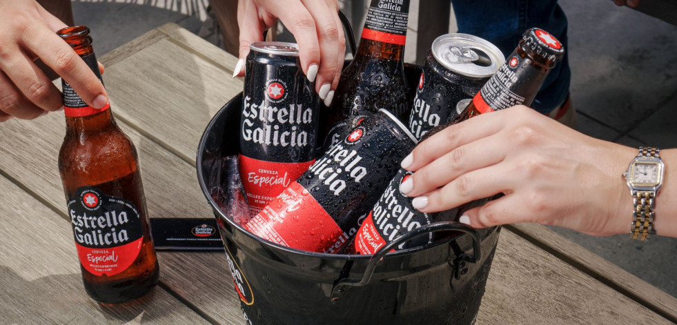 Estrella Galicia entra en el ránking de las 30 marcas españolas más valiosas, que lidera Zara