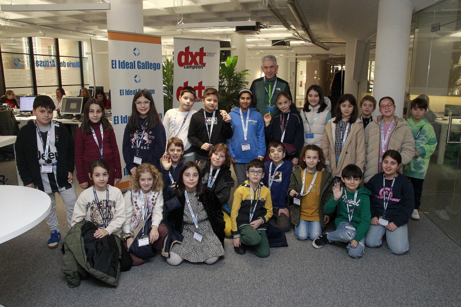 Los alumnos de 4ºA del Emilia Pardo Bazán visitan El Ideal Gallego