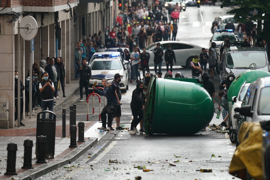 Once personas serán juzgadas por desórdenes tras un mitin de Vox en Bilbao en 2020