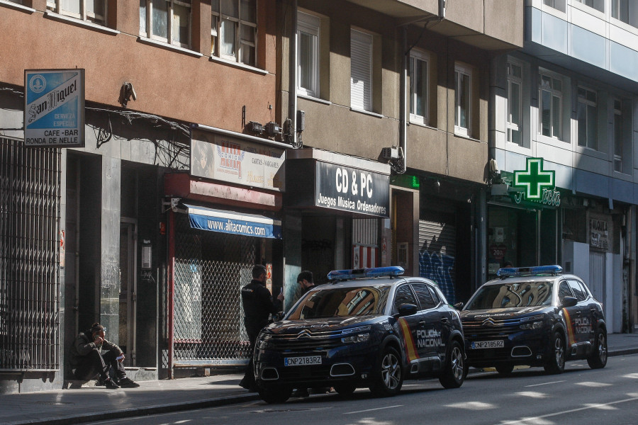 Hallan un cadáver en el edificio okupa de la ronda de Nelle