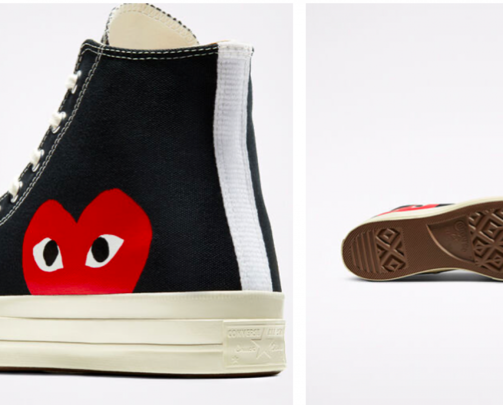 Converse x Comme des Garçons PLAY Chuck 70