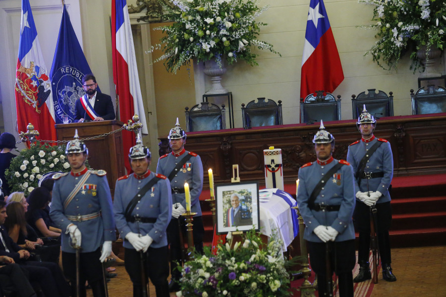 Chile despide al expresidente Sebastián Piñera