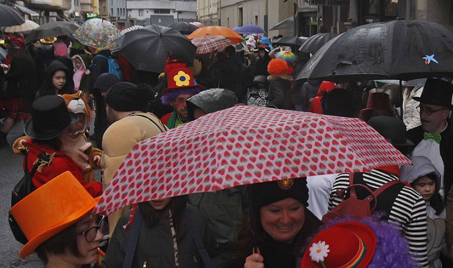 Las condiciones meteorológicas obligan a suspender varios actos de carnaval en Galicia