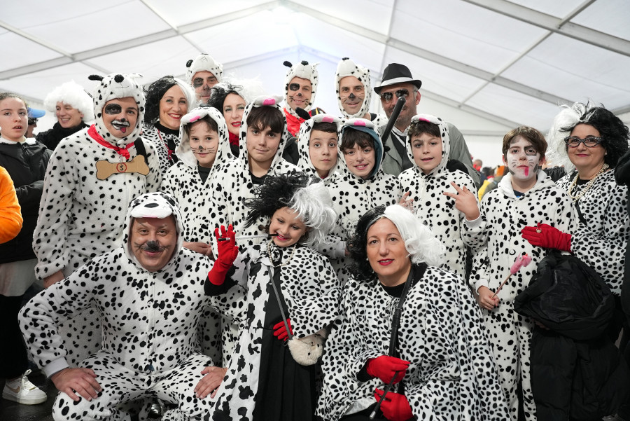 Culleredo disfruta de la fiesta infantil de Carnaval