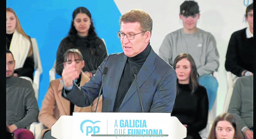 Feijóo advierte del riesgo de un “multipartito” y recuerda la experiencia del bipartito