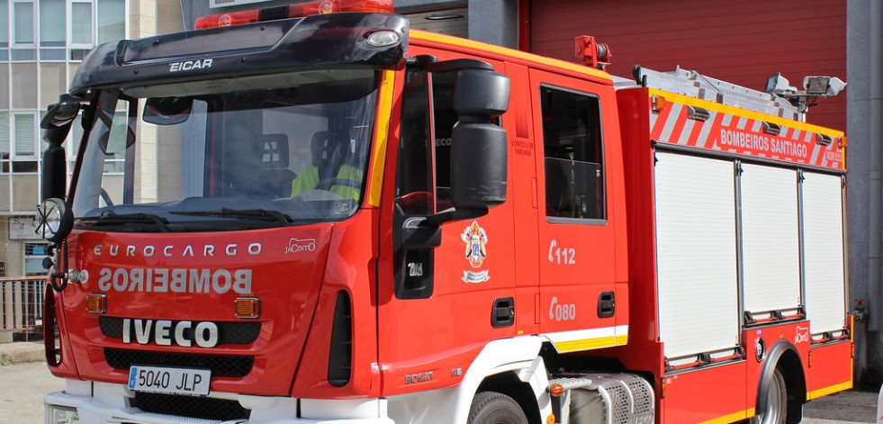 Dos heridos en Culleredo al salirse de la carretera en Sésamo