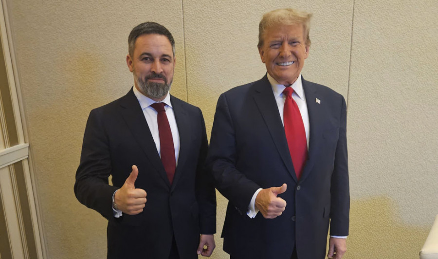 Abascal se reúne con Trump durante la gran convención de la derecha en EE.UU.