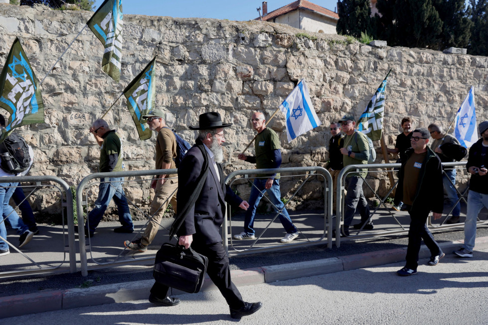 Judío ultra ortodoxo en Jerusalen