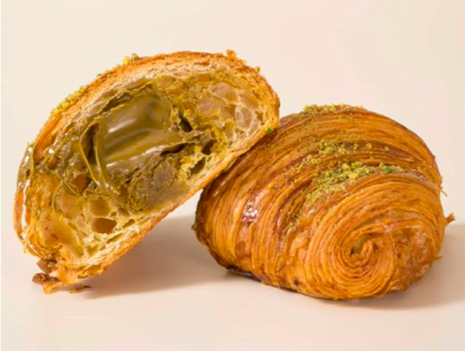 Croissant de pistacho de Habaziro  