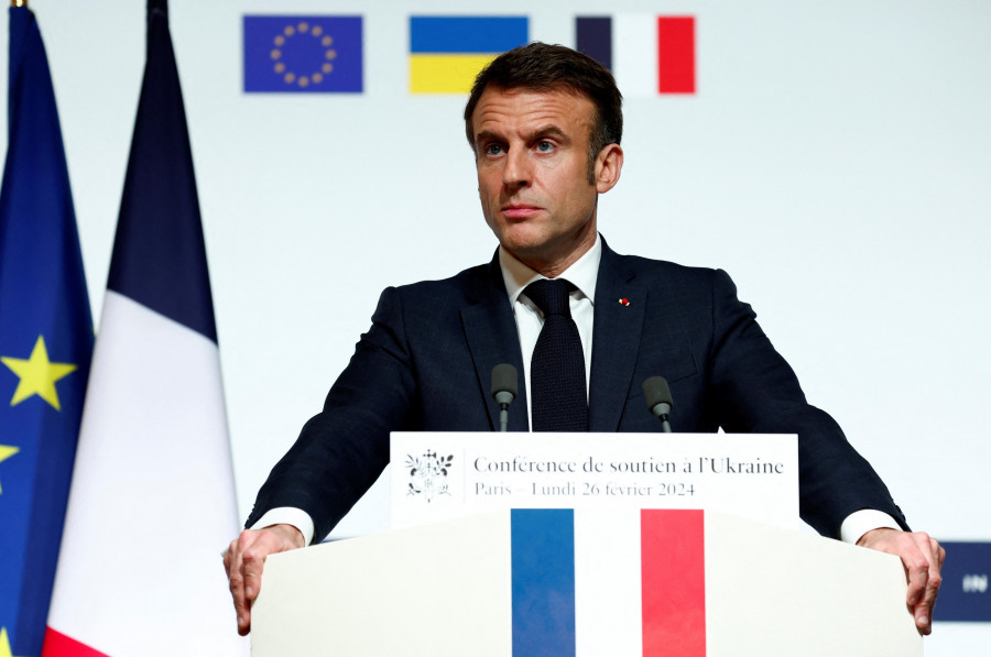 Macron se queda solo en su hipótesis de dejar abierta la puerta al envío de tropas a Ucrania