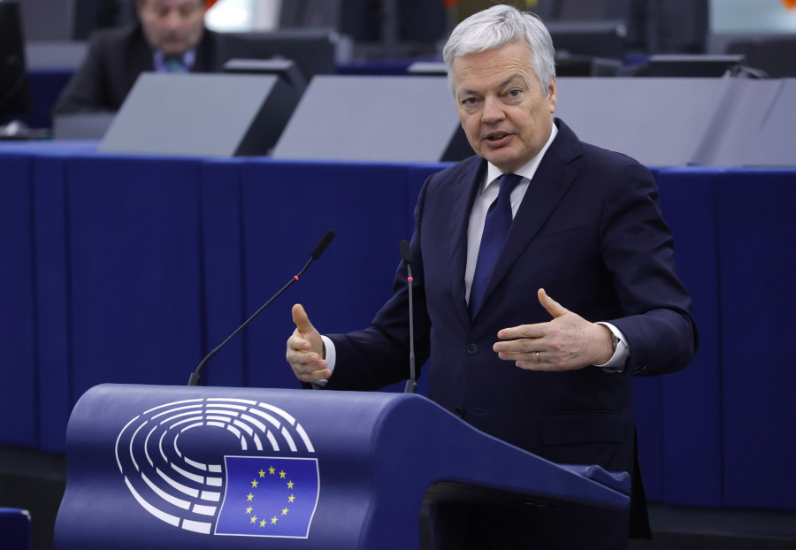 Reynders anuncia una tercera reunión sobre el CGPJ y espera un acuerdo "lo antes posible"