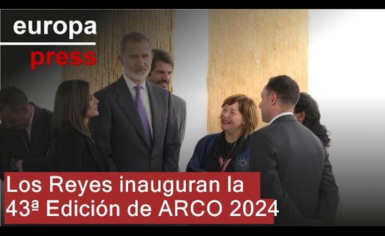 Los reyes abren la 43 edición de ARCO con un homenaje a Juana de Aizpuru