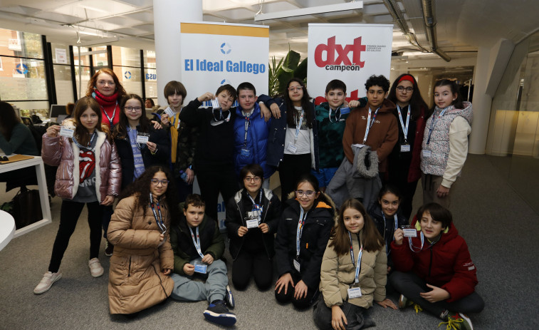 Los alumnos de 5ºA de Novo Mesoiro visitamos El Ideal Gallego