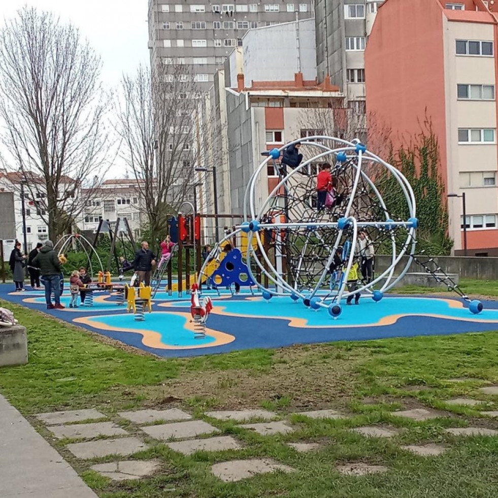 El parque infantil de Tabacos sumará 100 metros cuadrados más