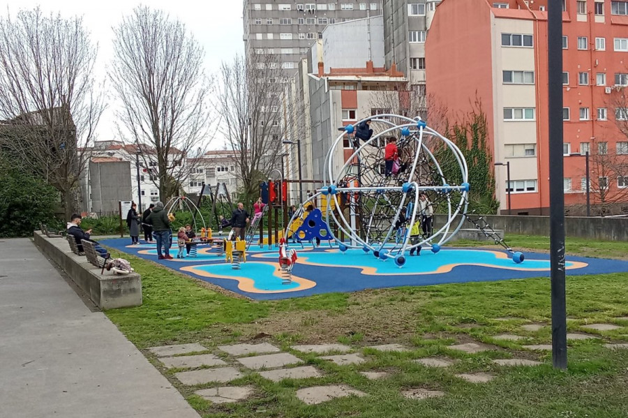 El parque infantil de Tabacos sumará 100 metros cuadrados más