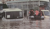 Hace 25 años | Las imágenes de A Coruña inundada tras el mayor aguacero del siglo