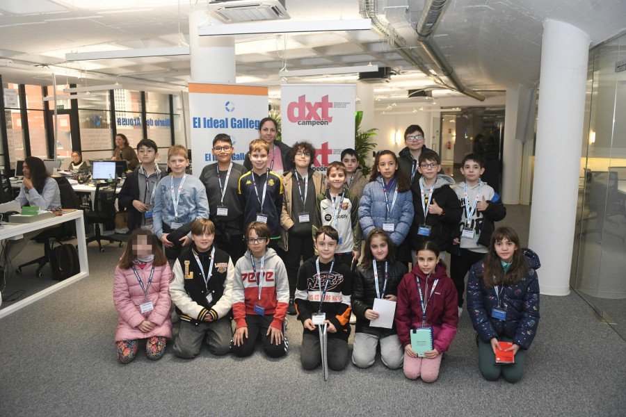 El alumnado de 5ºB del CEIP Novo Mesoiro visitamos El Ideal Gallego