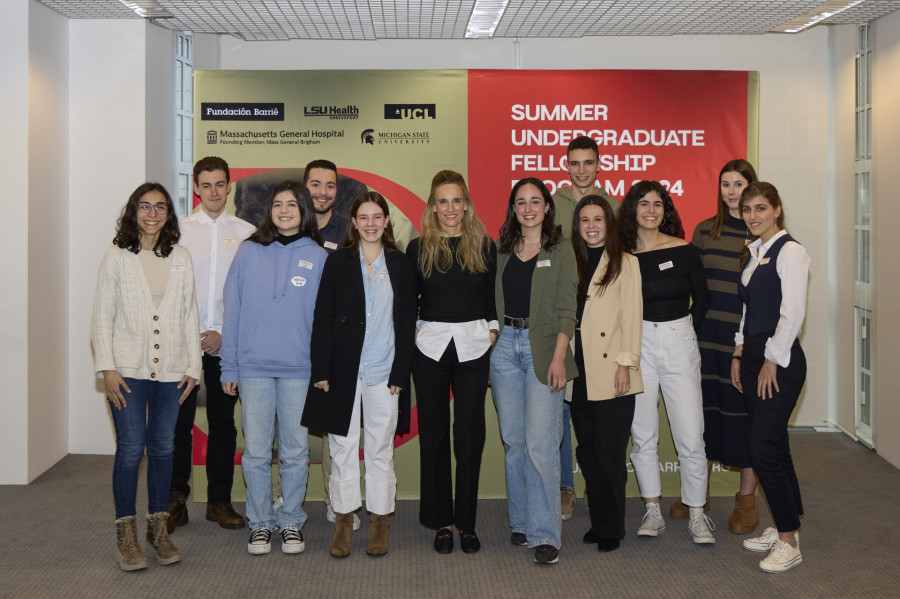 Un total de once jóvenes gallegos se irán con la Fundación Barrié en verano