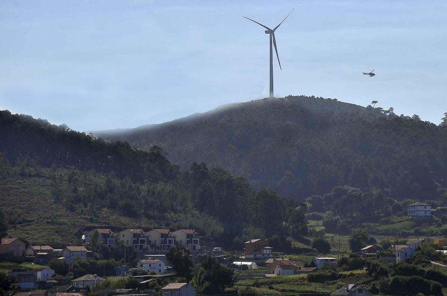 La Xunta descarta la instalación de otro parque eólico en Arteixo