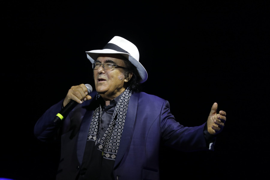 La música de Al Bano despierta la nostalgia en un concierto que llena el Palacio de la Ópera