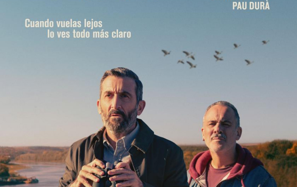 La comedia española 'Pájaros', protagonizada por Javier Gutiérrez y Luis Zahera, llega este viernes a los cines