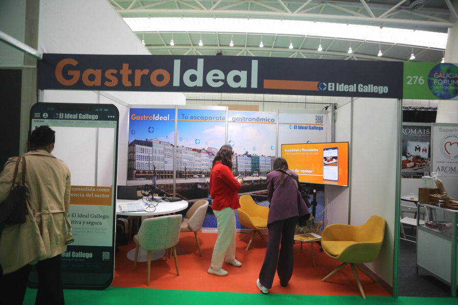 GastroIdeal está presente en el Galicia Fórum Gastronómico con un stand en Expocoruña