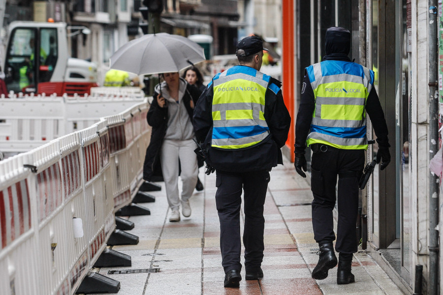 El 092 de A Coruña acude a un caso de violencia de género que resultó ser una discusión telefónica