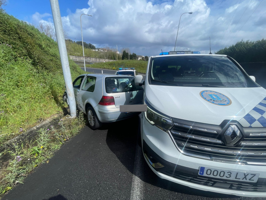 Detenido en A Coruña un traficante tras una persecución a toda velocidad