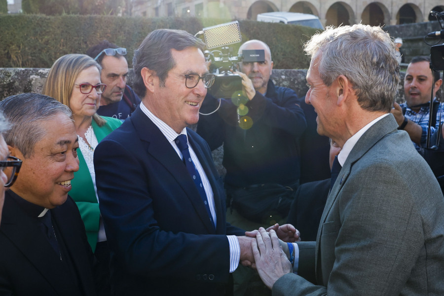 Garamendi felicita "en nombre de los empresarios" a Rueda por su investidura