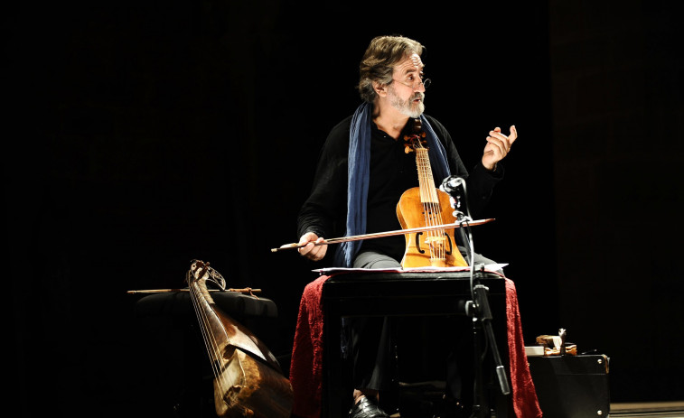 El músico Jordi Savall, máximo exponente de la interpretación historicista, ofrecerá un concierto en Betanzos