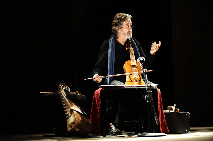 El músico Jordi Savall, máximo exponente de la interpretación historicista, ofrecerá un concierto en Betanzos