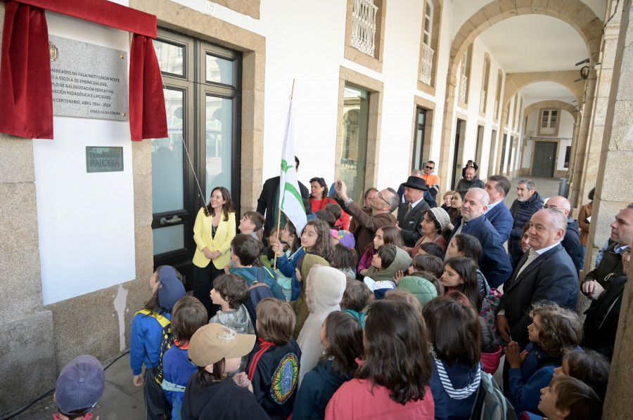 Inés Rey reivindica el carácter galleguista de A Coruña