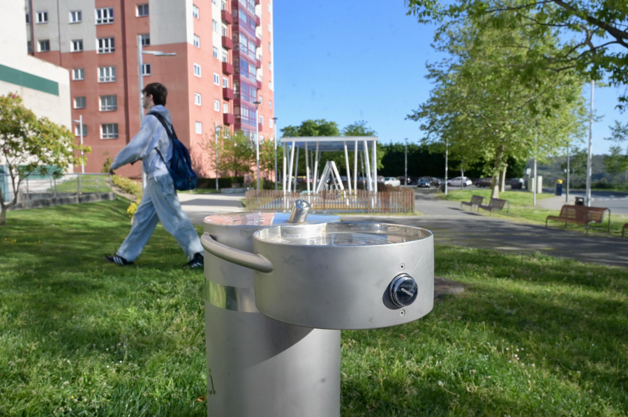 Las fuentes de Novo Mesoiro se quedan secas