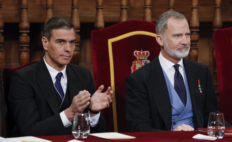 El Rey y Sánchez están en 