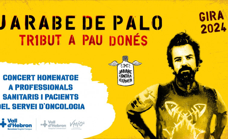 Jarabe de Palo recuerda a Pau Donés en emotivo concierto homenaje en Hospital Vall Hebron