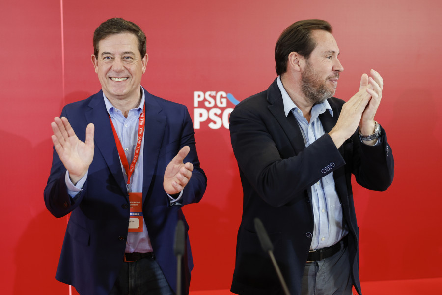 Aprobada con el 83,7% de los votos la ejecutiva que acompañará a Besteiro al frente del PSdeG