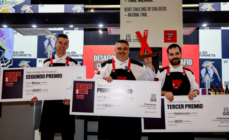 Adrián Espiño, jefe de cocina de BIDO, subcampeón de la final nacional del Desafío X Chef de Cervezas 1906