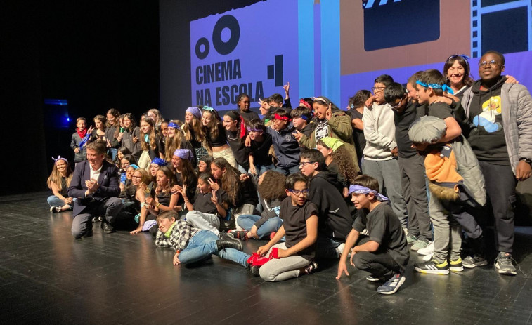 El CEIP Sagrada Familia gana el certamen ‘Cinema na escola’