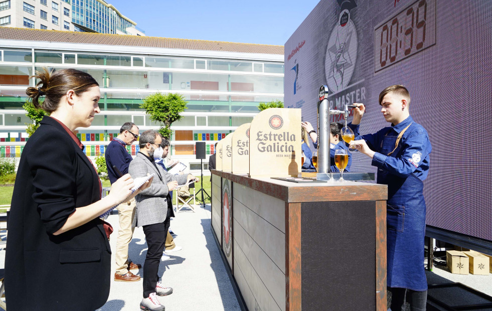 El futuro de la hostelería gallega mide sus habilidades cerveceras