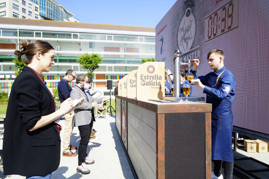 El futuro de la hostelería gallega mide sus habilidades cerveceras