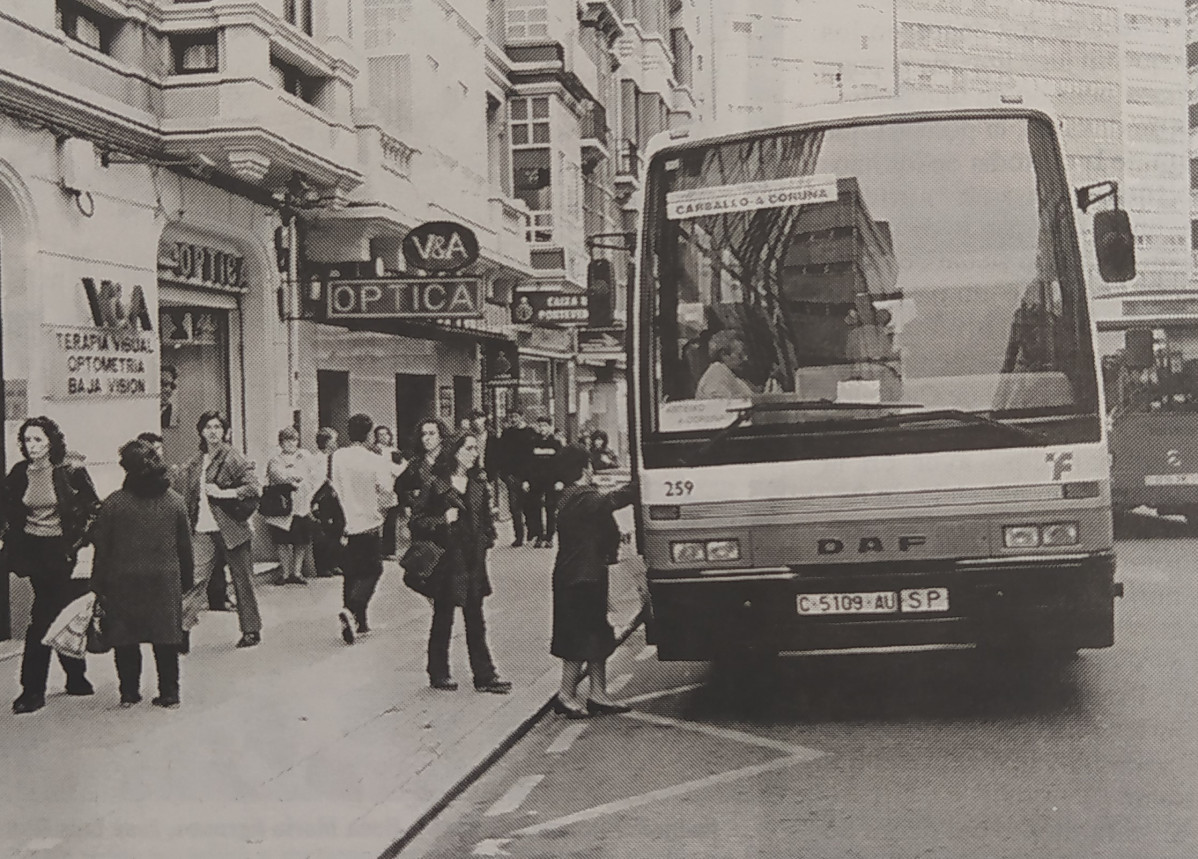 Autobuses transportes finisterre 1999